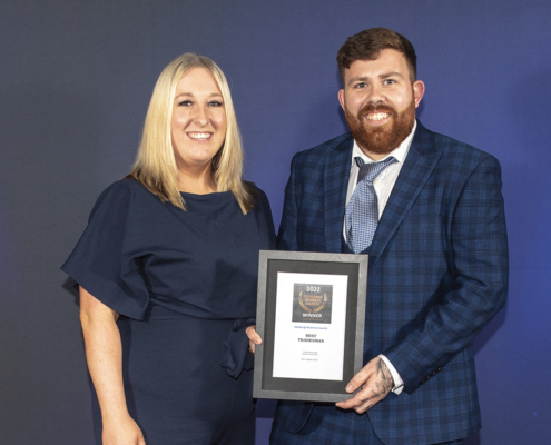 Best Tradesman Award at the 2022 Scottish Business Awards